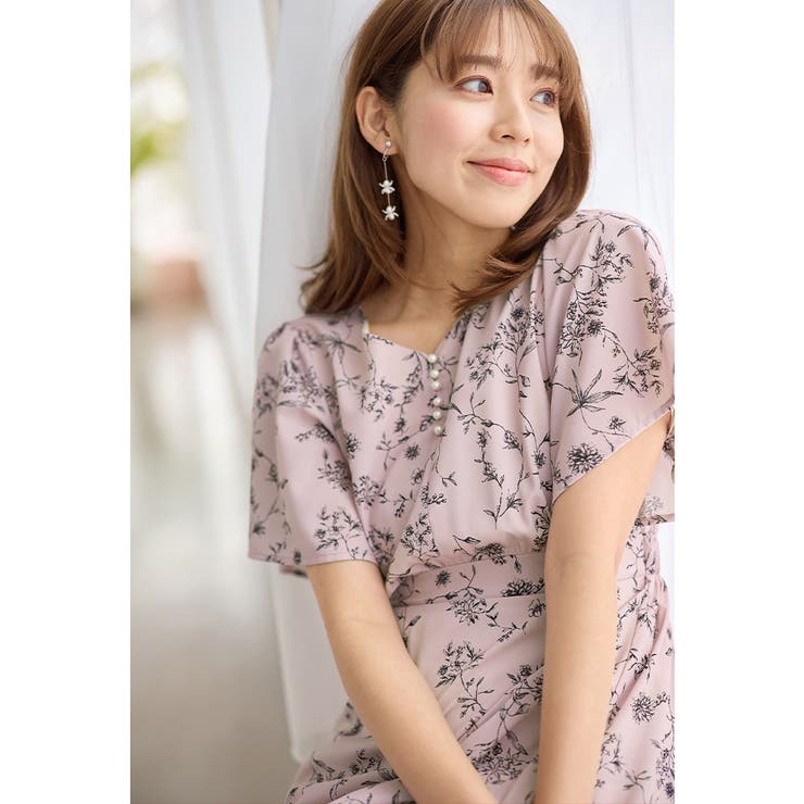 欲しいが詰まったひんやり花柄ワンピース | alotta | 詳細画像12 