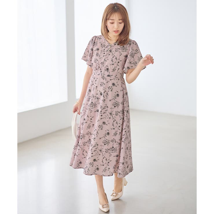 欲しいが詰まったひんやり花柄ワンピース | alotta | 詳細画像13 