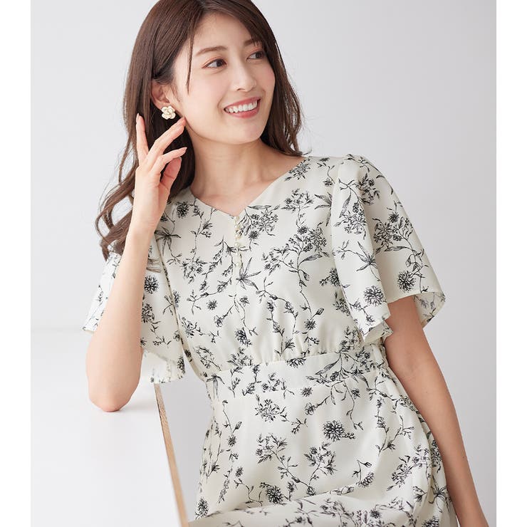 欲しいが詰まったひんやり花柄ワンピース | alotta | 詳細画像14 