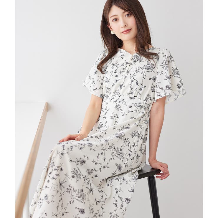 欲しいが詰まったひんやり花柄ワンピース | alotta | 詳細画像15 