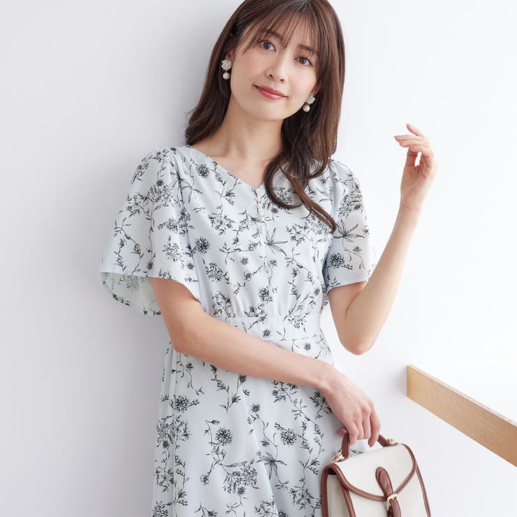 欲しいが詰まったひんやり花柄ワンピース | alotta | 詳細画像17 