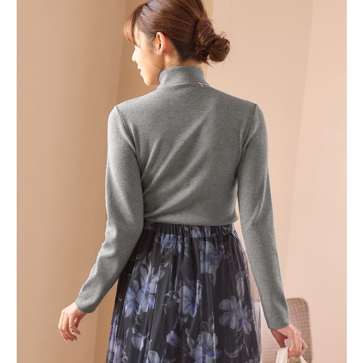 もっちりタッチタートルネックニット | alotta | 詳細画像9 