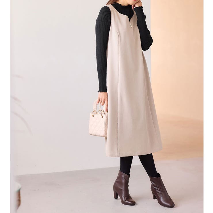 もっちりタッチメロウリブニット | alotta | 詳細画像18 