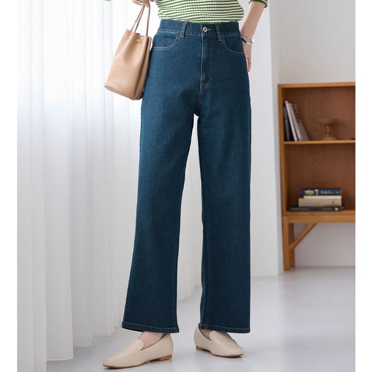 のび心地ゆるストレートパンツ | Viola e Viola | 詳細画像12 