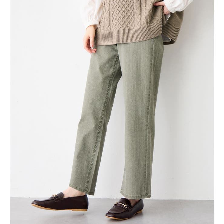 のび心地ゆるストレートパンツ | Viola e Viola | 詳細画像15 