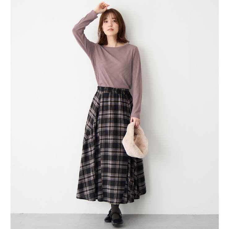 温リブ裏起毛プルオーバー（クルーネック | Viola e Viola | 詳細画像8 