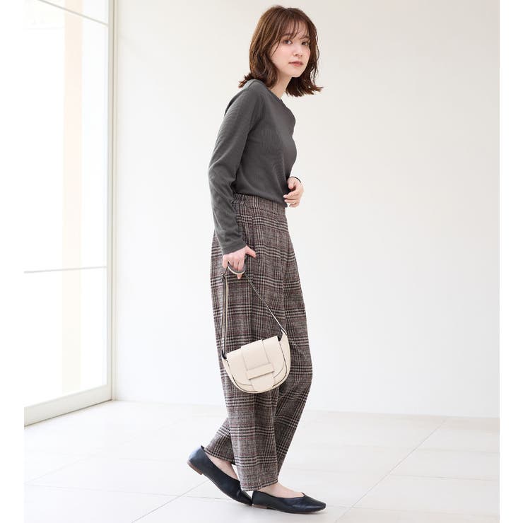 温リブ裏起毛プルオーバー（クルーネック | Viola e Viola | 詳細画像14 