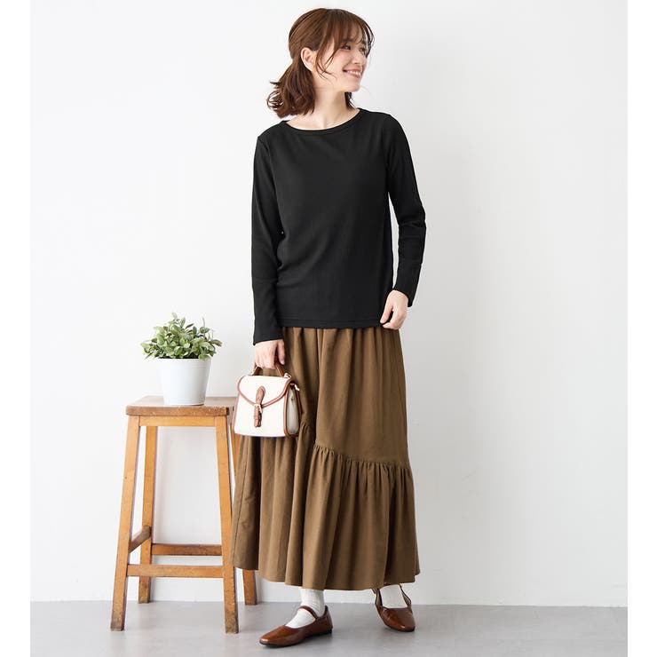 温リブ裏起毛プルオーバー（クルーネック | Viola e Viola | 詳細画像21 