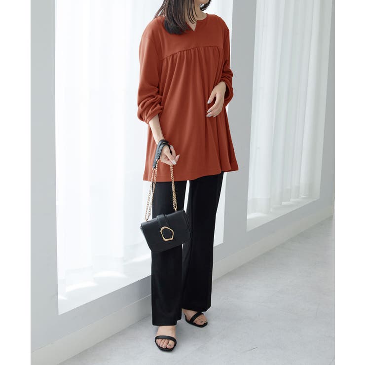 なめらかポンチキーネックチュニック | Viola e Viola | 詳細画像19 