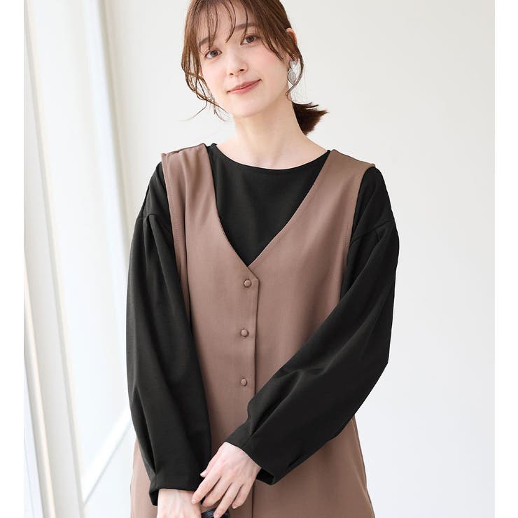 袖タックブラウスＴシャツ | Viola e Viola | 詳細画像18 