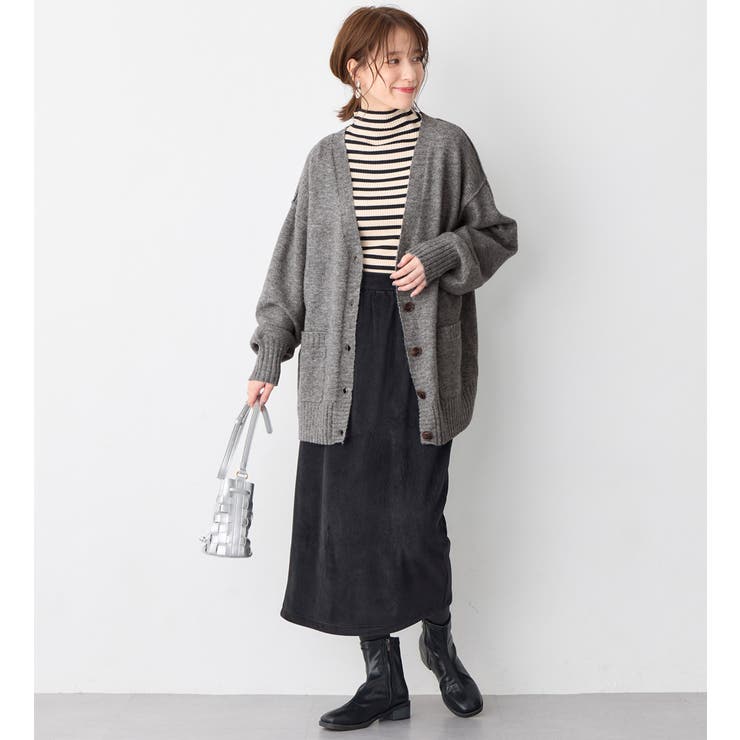 洗えるもちもちミドル丈ニットカーデ | Viola e Viola | 詳細画像26 