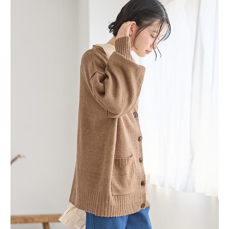 洗えるもちもちミドル丈ニットカーデ | Viola e Viola | 詳細画像29 