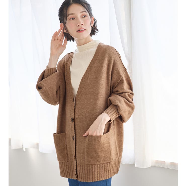 洗えるもちもちミドル丈ニットカーデ | Viola e Viola | 詳細画像32 