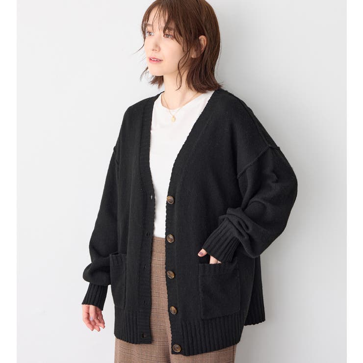 洗えるもちもちミドル丈ニットカーデ | Viola e Viola | 詳細画像33 