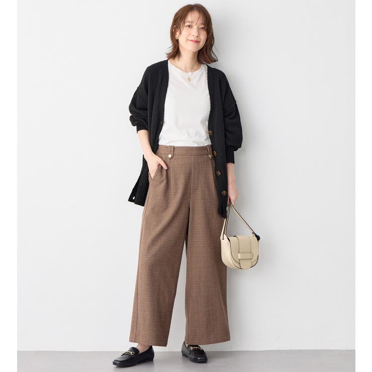 洗えるもちもちミドル丈ニットカーデ | Viola e Viola | 詳細画像36 