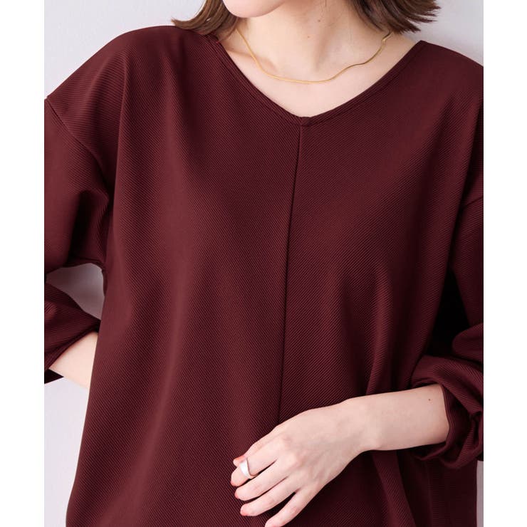 細見えラインリップル切替トップス | Viola e Viola | 詳細画像11 