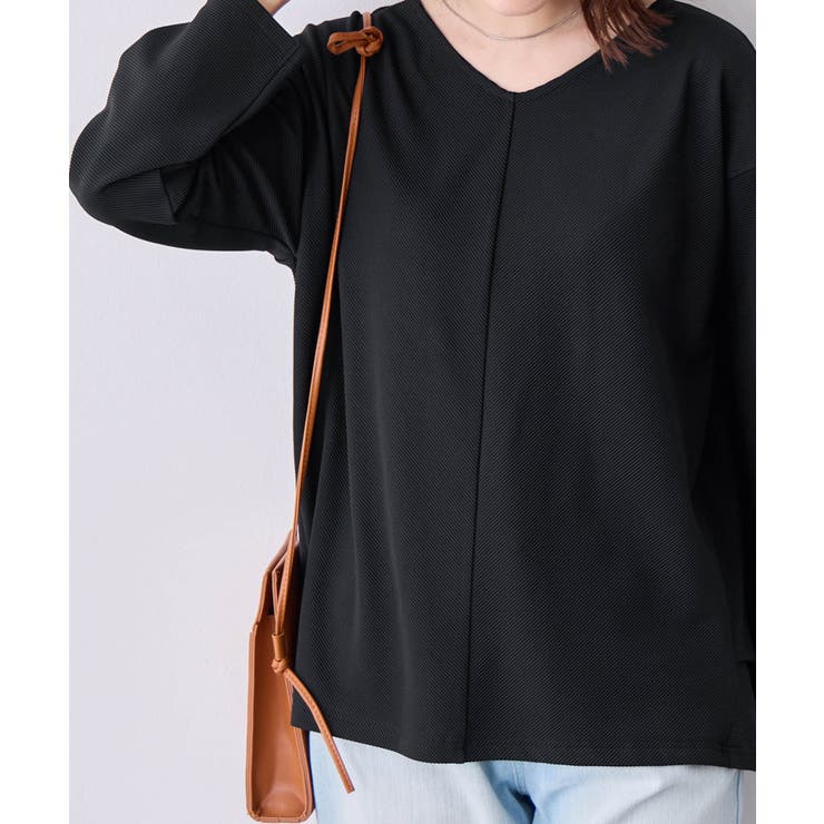 細見えラインリップル切替トップス | Viola e Viola | 詳細画像17 