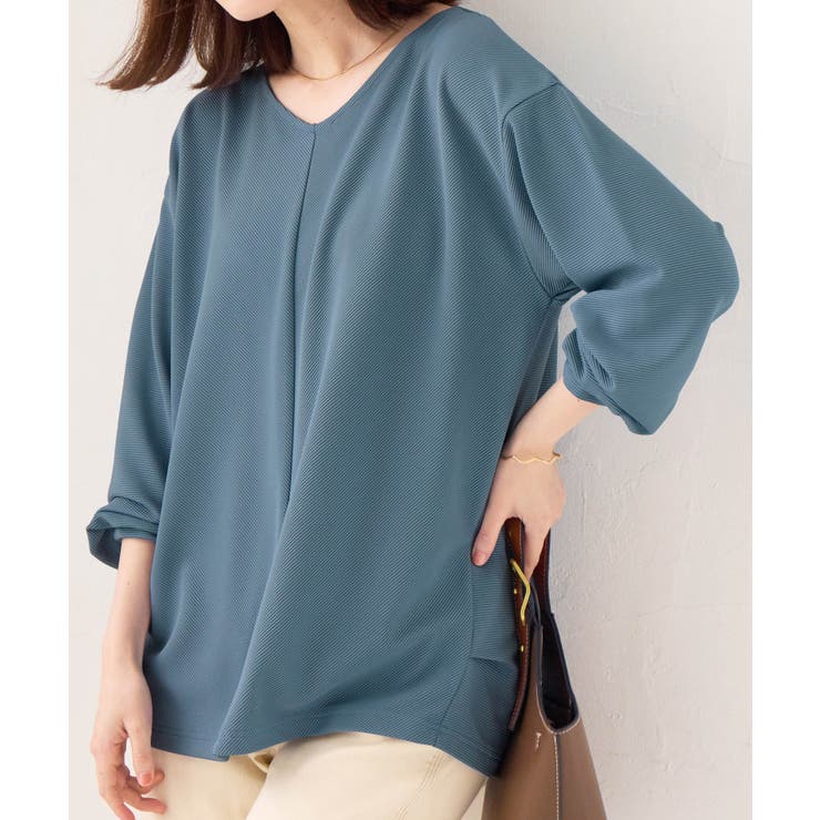 細見えラインリップル切替トップス | Viola e Viola | 詳細画像21 