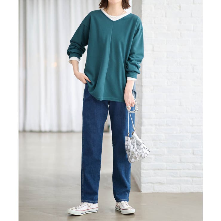 細見えラインリップル切替トップス | Viola e Viola | 詳細画像32 