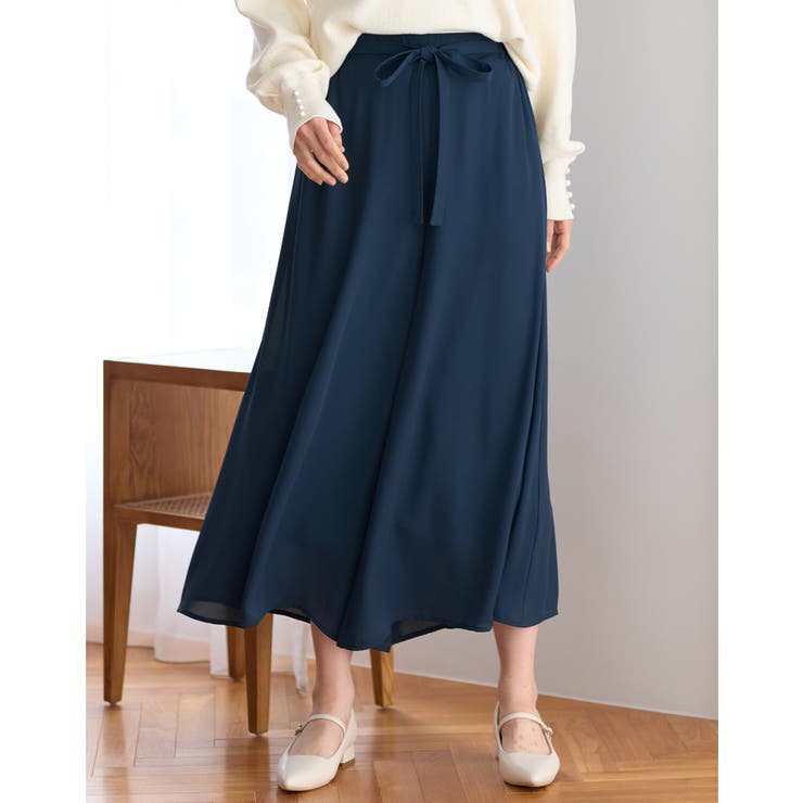 あったか裏地付ふんわりワイドパンツ | alotta | 詳細画像15 