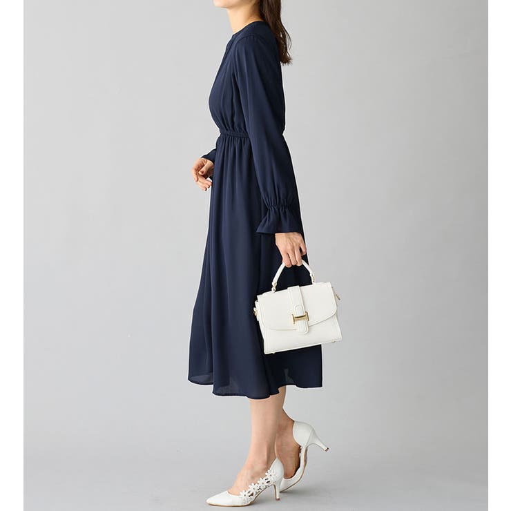 あったか裏地付キャンディー袖ワンピース  | alotta | 詳細画像17 