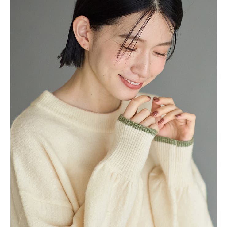 洗えるもちもちゆるニットプルオーバー | Viola e Viola | 詳細画像19 