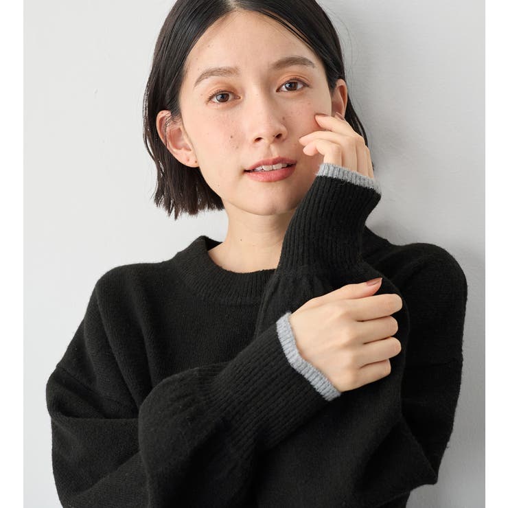 洗えるもちもちゆるニットプルオーバー | Viola e Viola | 詳細画像27 