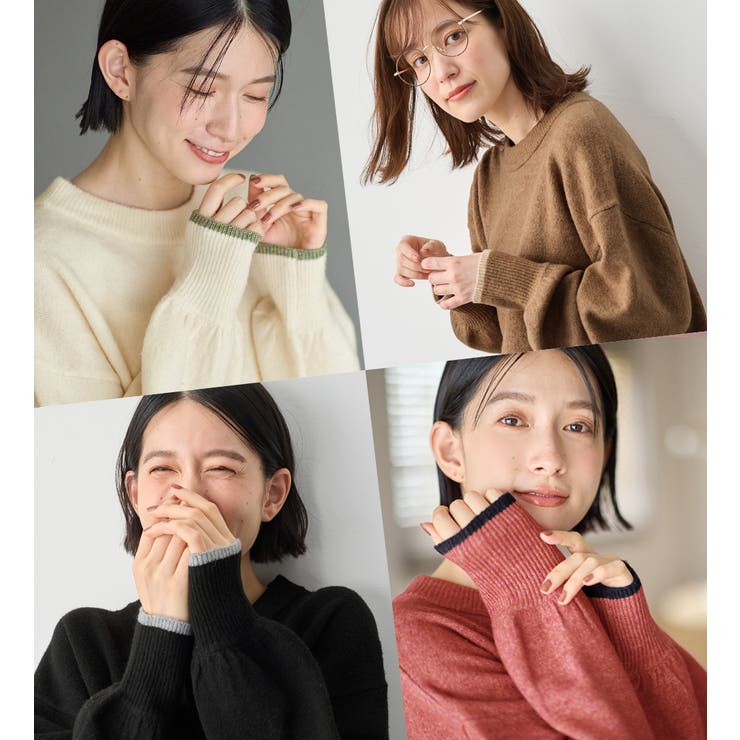 洗えるもちもちゆるニットプルオーバー | Viola e Viola | 詳細画像7 