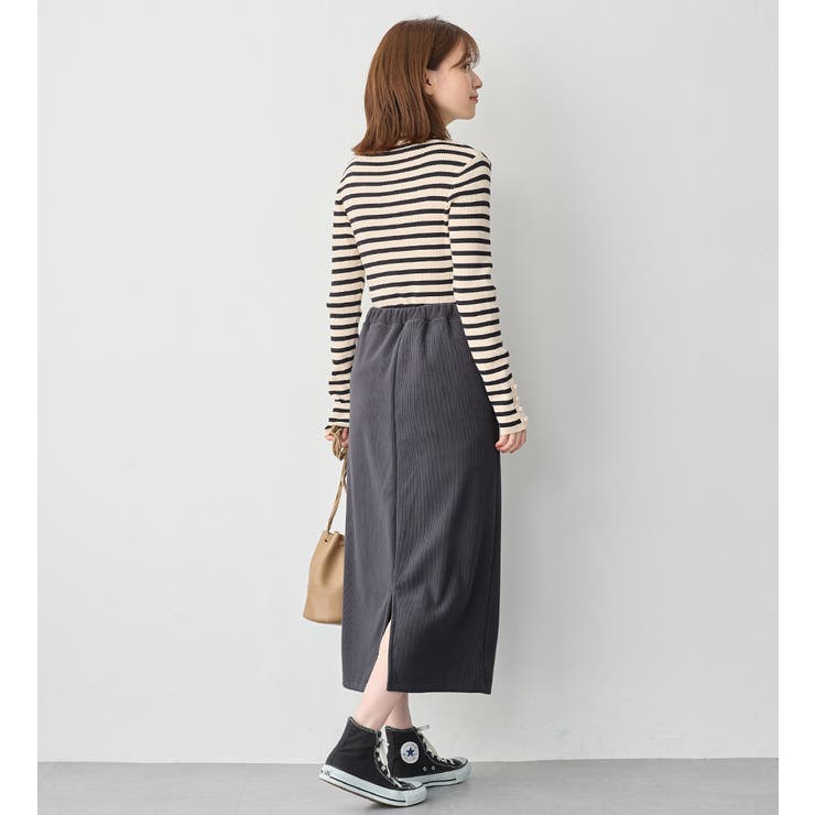 毛布のような温かさ楽ぽか裏ファーナロースカート | Viola e Viola | 詳細画像22 