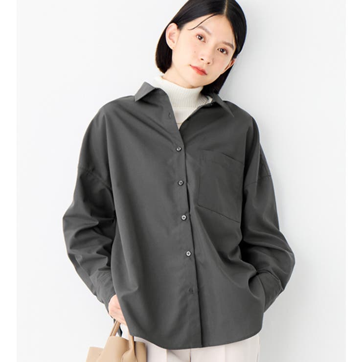 お手入れ簡単羽織りに使えるオーバーシャツ | Viola e Viola | 詳細画像13 