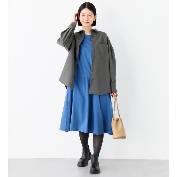 お手入れ簡単羽織りに使えるオーバーシャツ | Viola e Viola | 詳細画像18 