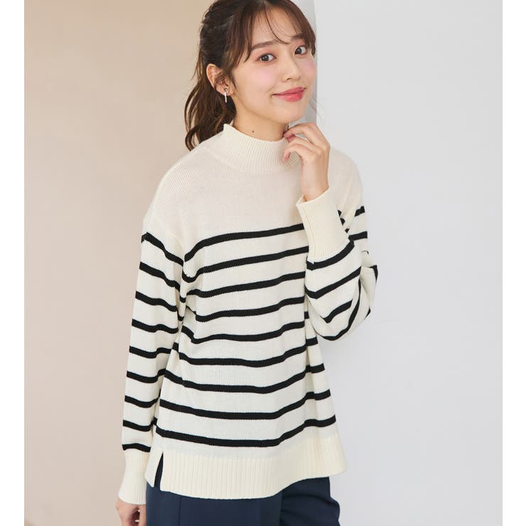 ハイネックニットプルオーバー[品番：ATTW0007320]｜alotta（アロッタ