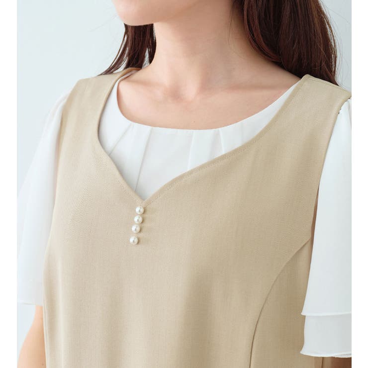 パール付ジャンパースカート(レギュラー) | alotta | 詳細画像11