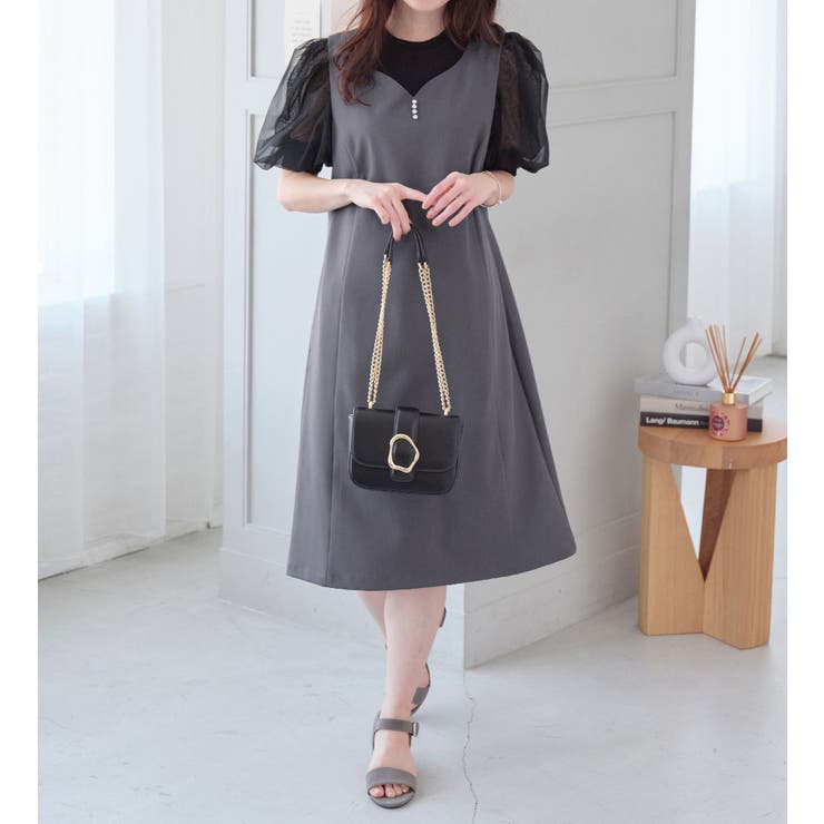 パール付ジャンパースカート(ミドル) | alotta | 詳細画像7