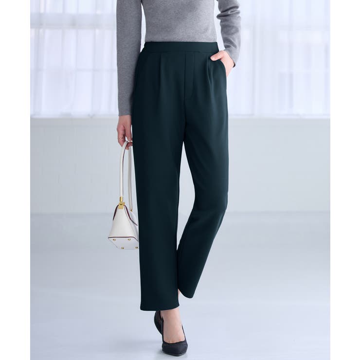 あったか裏起毛カットジョーゼットスリムパンツ | alotta | 詳細画像10 