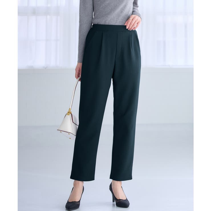 あったか裏起毛カットジョーゼットスリムパンツ | alotta | 詳細画像11 