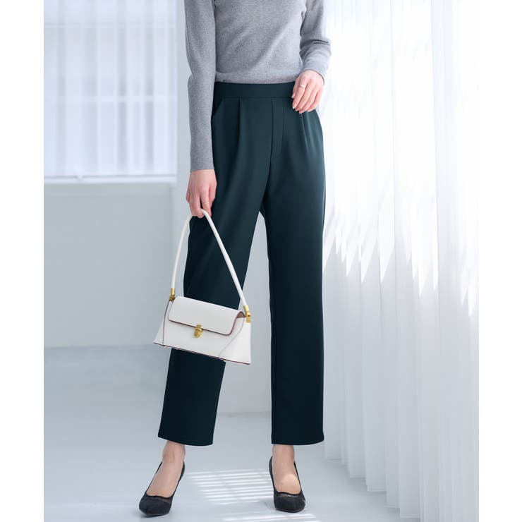 あったか裏起毛カットジョーゼットスリムパンツ | alotta | 詳細画像13 