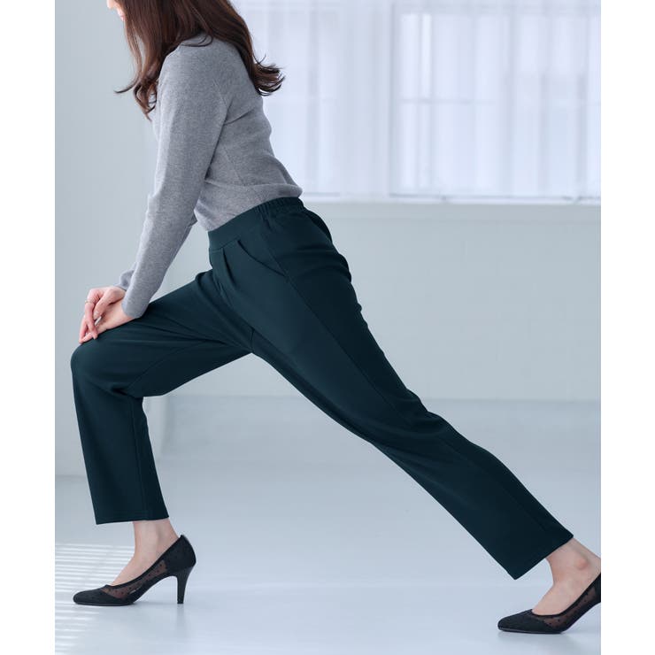 あったか裏起毛カットジョーゼットスリムパンツ | alotta | 詳細画像26 