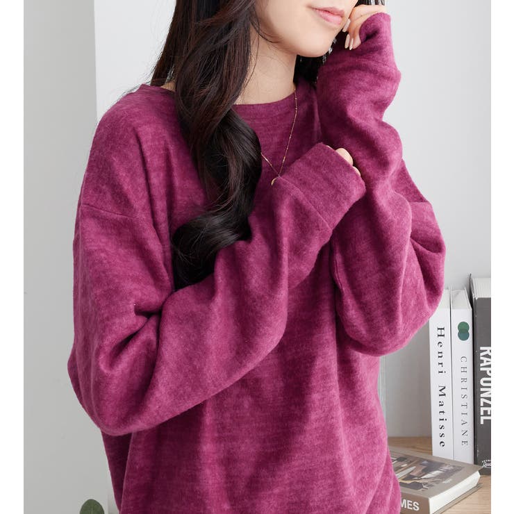 柔らかニットソーシンプルトップス | Viola e Viola | 詳細画像13 