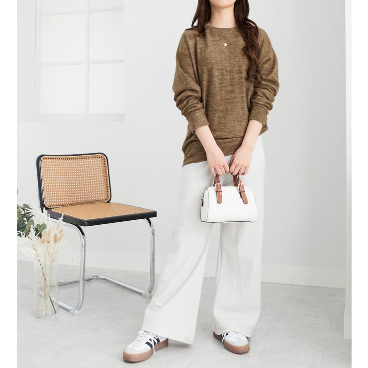 柔らかニットソーシンプルトップス | Viola e Viola | 詳細画像20 