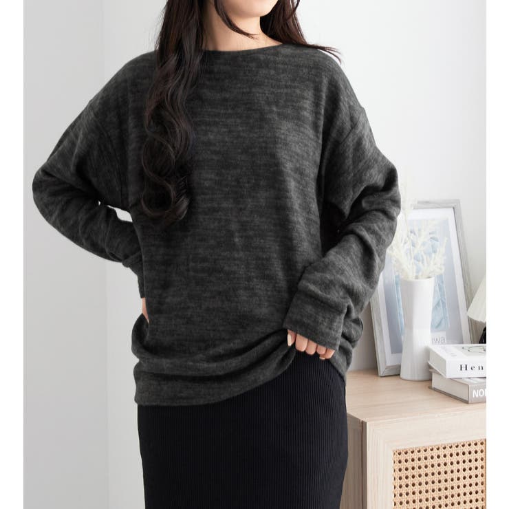 柔らかニットソーシンプルトップス | Viola e Viola | 詳細画像23 