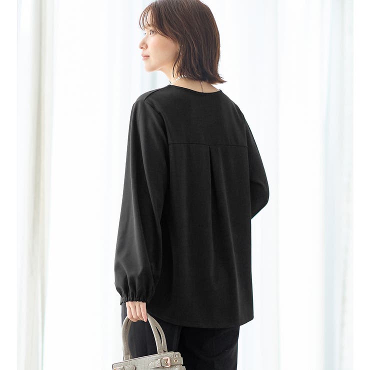 らくキレイ キーネックチュニックブラウス | Viola e Viola | 詳細画像20 