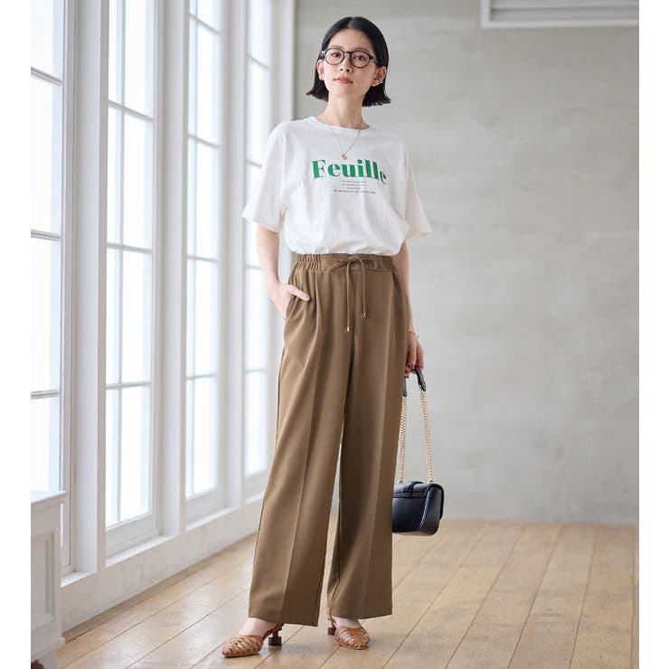 らくキレイストレッチワイドパンツ     | Viola e Viola | 詳細画像21 