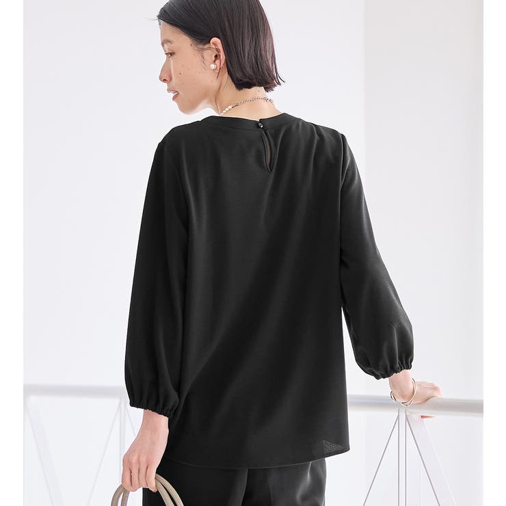 らくキレイストレッチギャザーブラウス   | Viola e Viola | 詳細画像16 