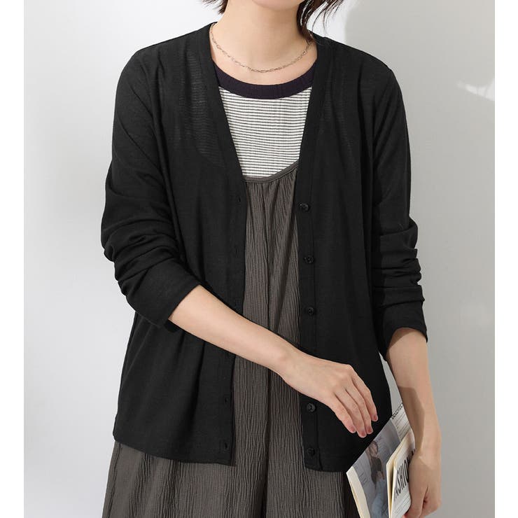 ＶネックベーシックＵＶカーディガン    | Viola e Viola | 詳細画像21 