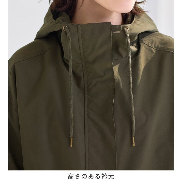 はっ水マウンテンロングパーカー      | Viola e Viola | 詳細画像9 