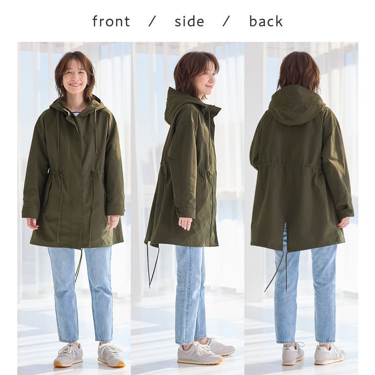 はっ水マウンテンロングパーカー      | Viola e Viola | 詳細画像4 