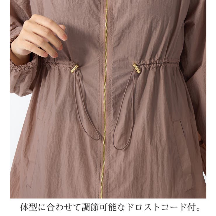 ドロストコードフレアーマウンテンパーカー | alotta | 詳細画像10 