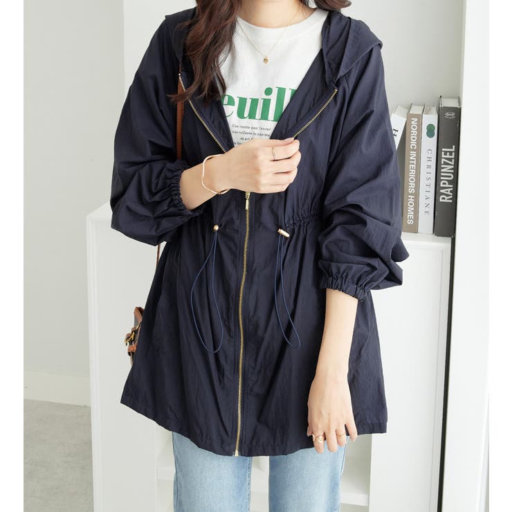 ドロストコードフレアーマウンテンパーカー | alotta | 詳細画像12 