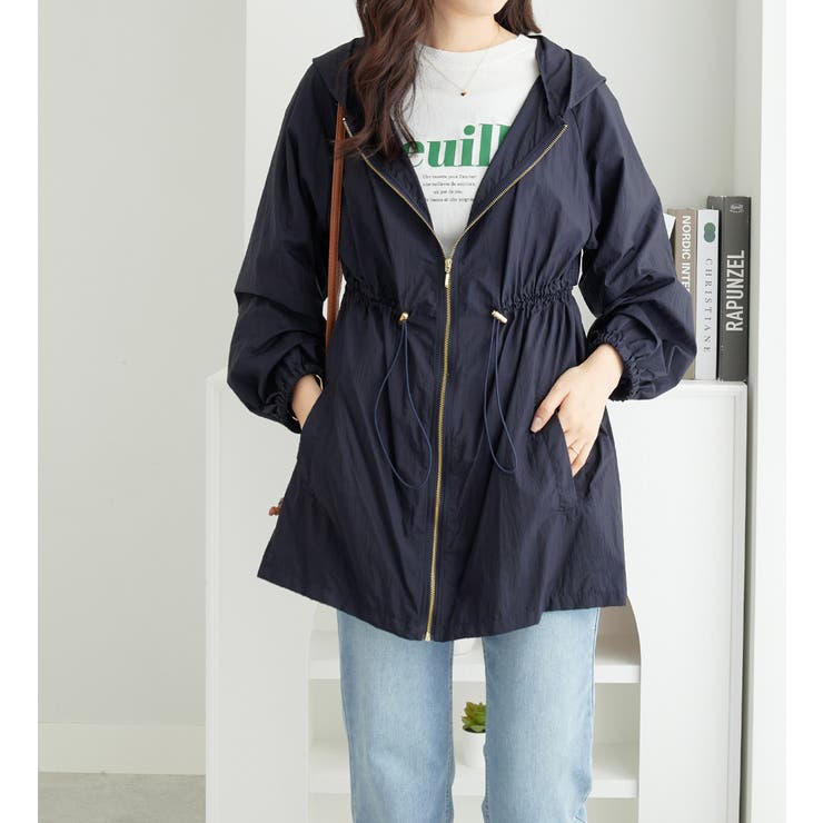 ドロストコードフレアーマウンテンパーカー | alotta | 詳細画像13 